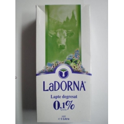 Lapte La Dorna 0.1% 1l